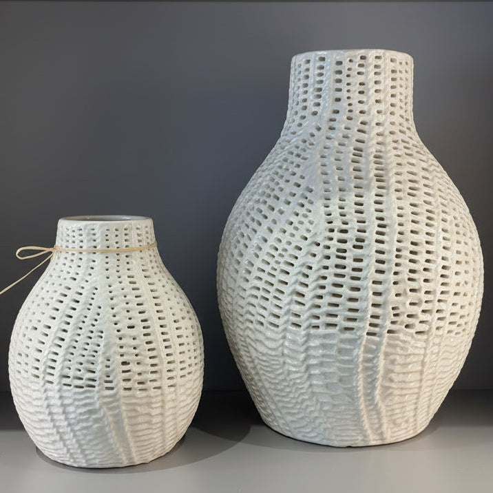 Ivory Texture Vessels
