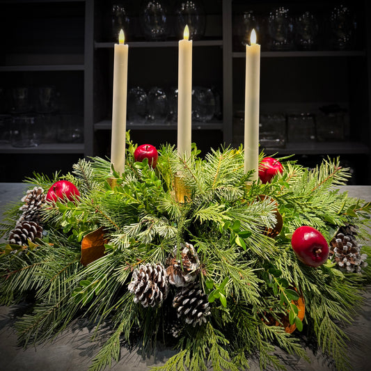 Holiday Heritage Candle Centerpiece