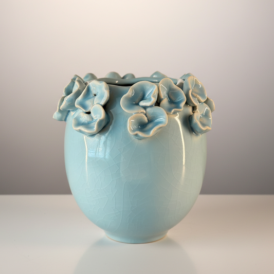 Celeste Petal Vessel